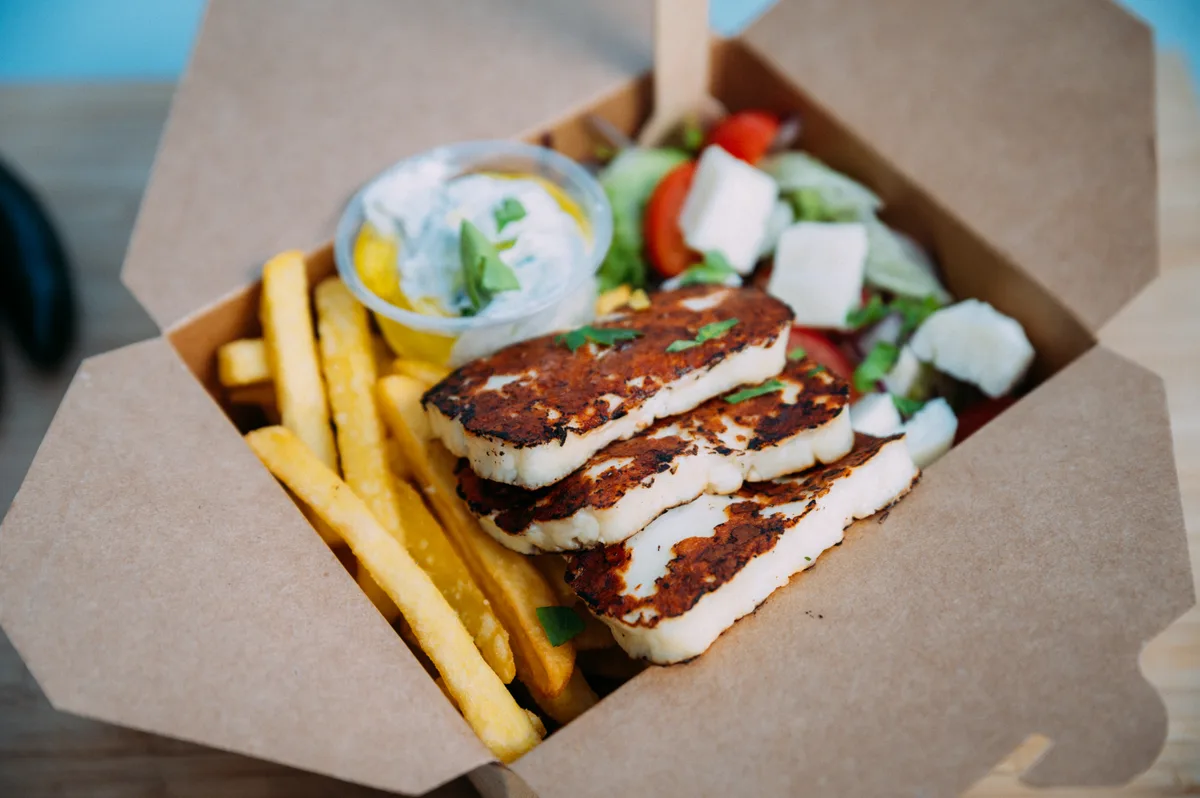 Halloumi Gyro