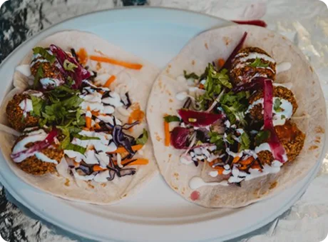 Taco Falafel Hummus - 2st